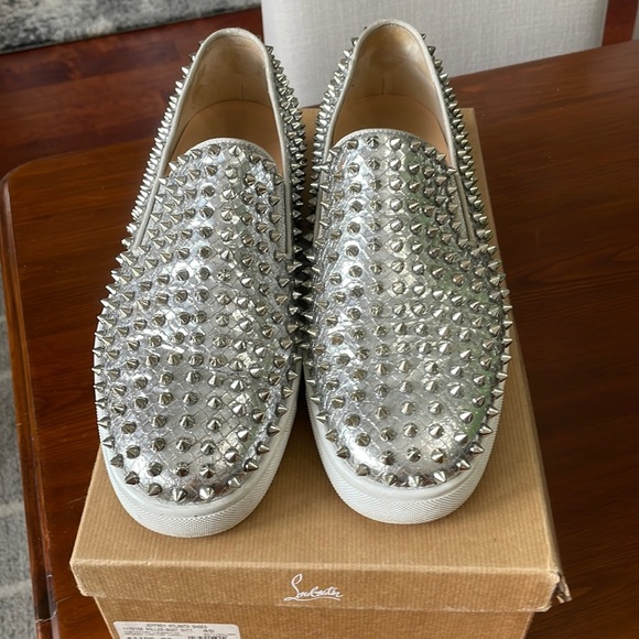 Christian Louboutin spiked tennis shoes - Picture 1 of 6